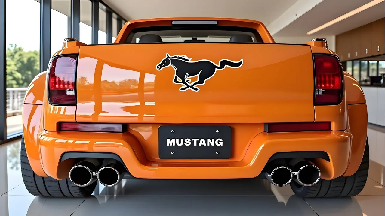 Brand New America Most Powerfull 2026 Ford Mustang Pickup Truck Arrived : Attrective Look, High-Tech Features, Smart Techonology Showroom Price,